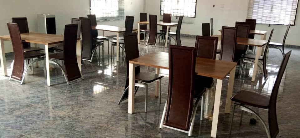 School dining hall serving nutritious meals daily